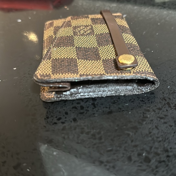 Authentic Louis Vuitton Damier Ebene Key Ring Card Holder - Picture 3 of 14